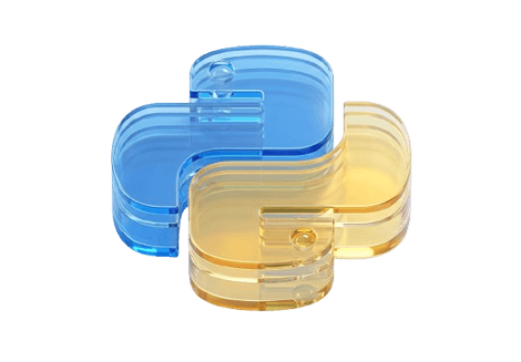 Python 3D Logo
